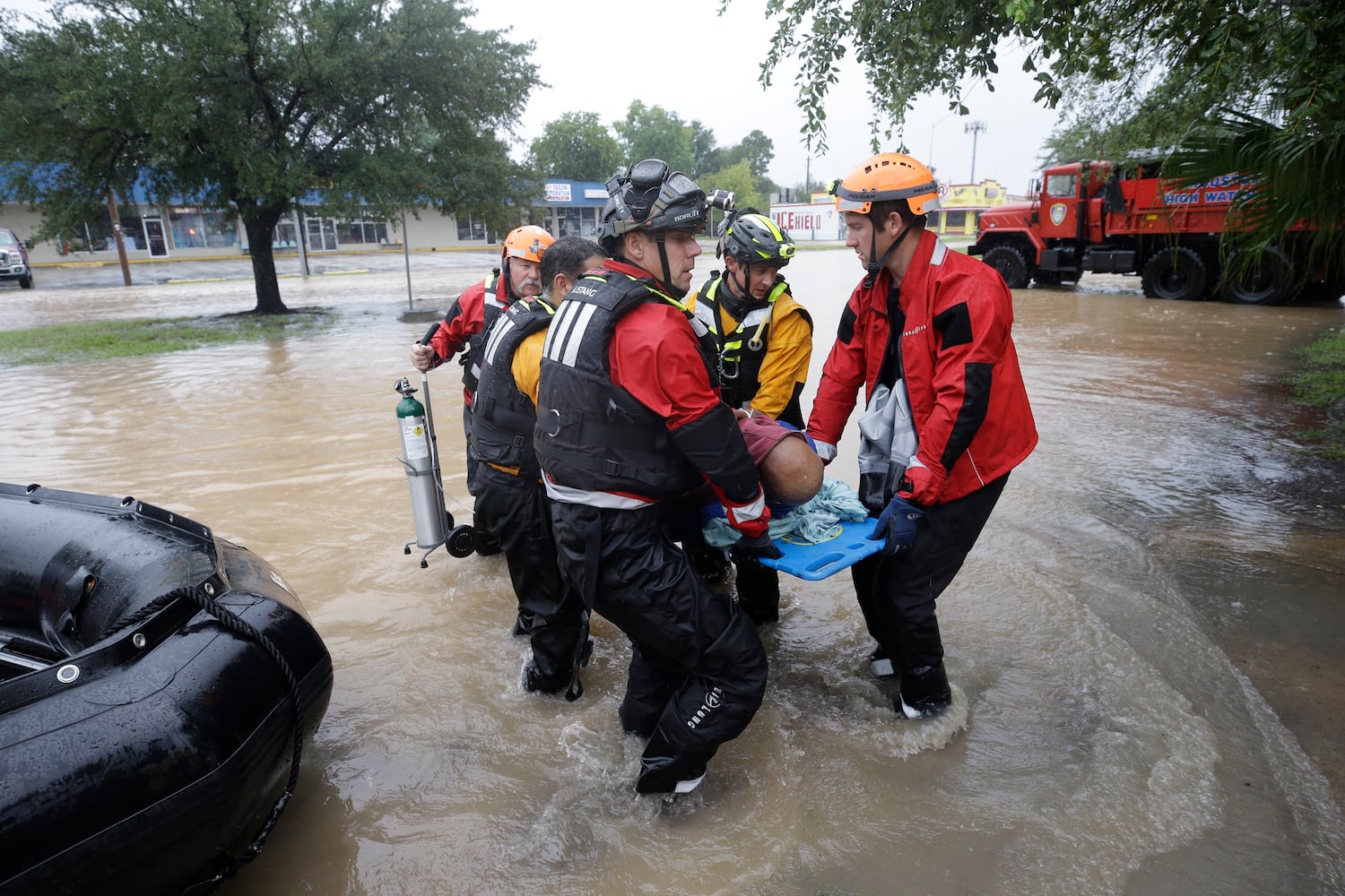 Devastation, flooding in Texas after Hurricane Harvey hits