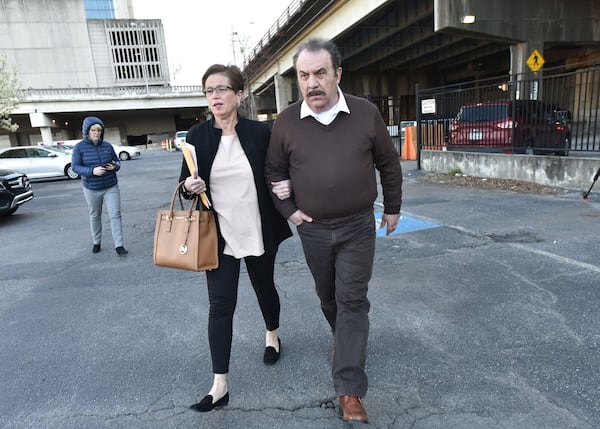 Jeff Jafari leaves federal court after his hearing on Wednesday, March 6, 2019. Federal prosecutors have charged Jeff Jafari, a former executive vice president of PRAD Group, on charges of bribery, witness tampering and tax evasion in the latest twist in the ongoing Atlanta City Hall corruption scandal. HYOSUB SHIN / HSHIN@AJC.COM