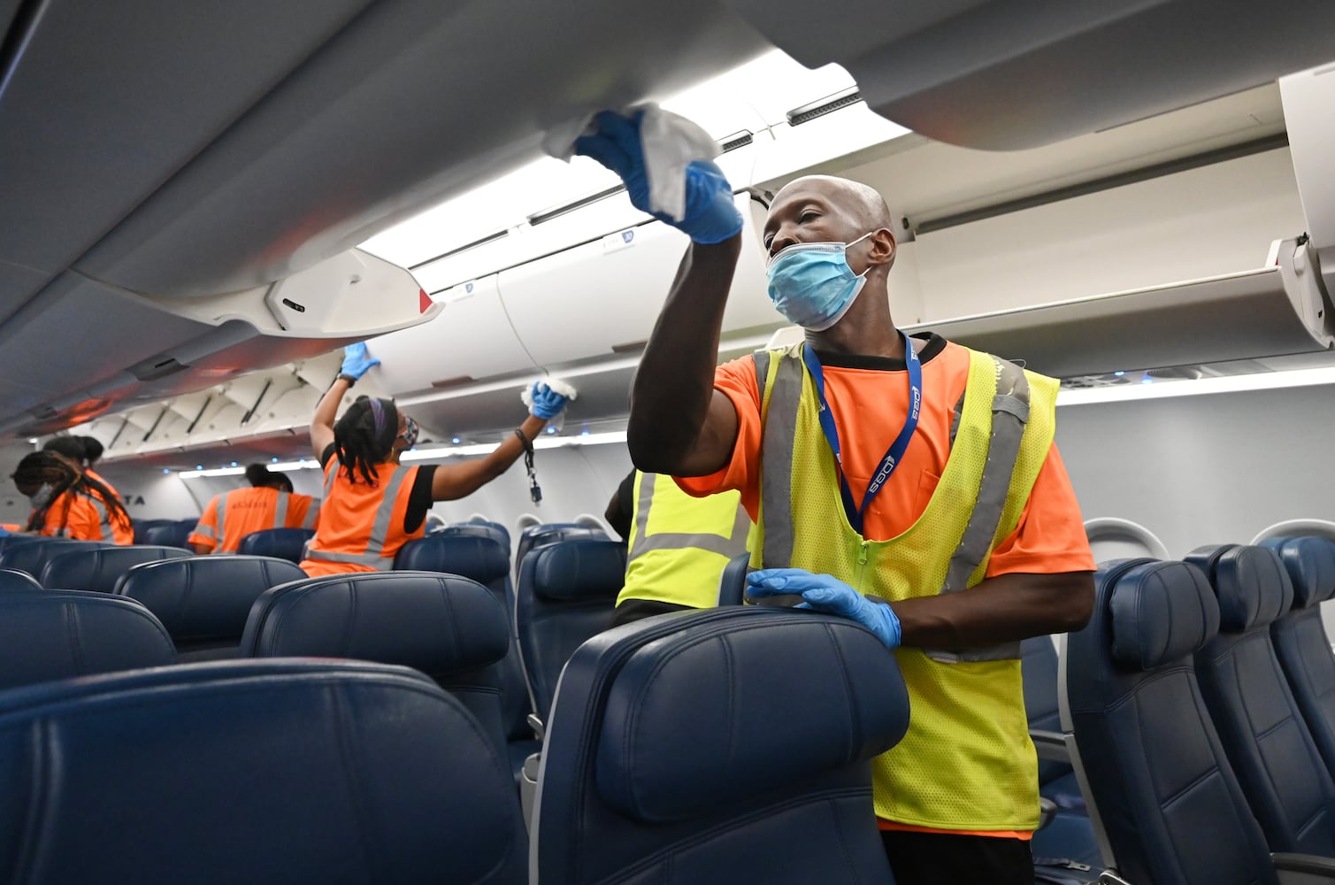 Delta uses social distancing, sanitizing practices as it adds flights