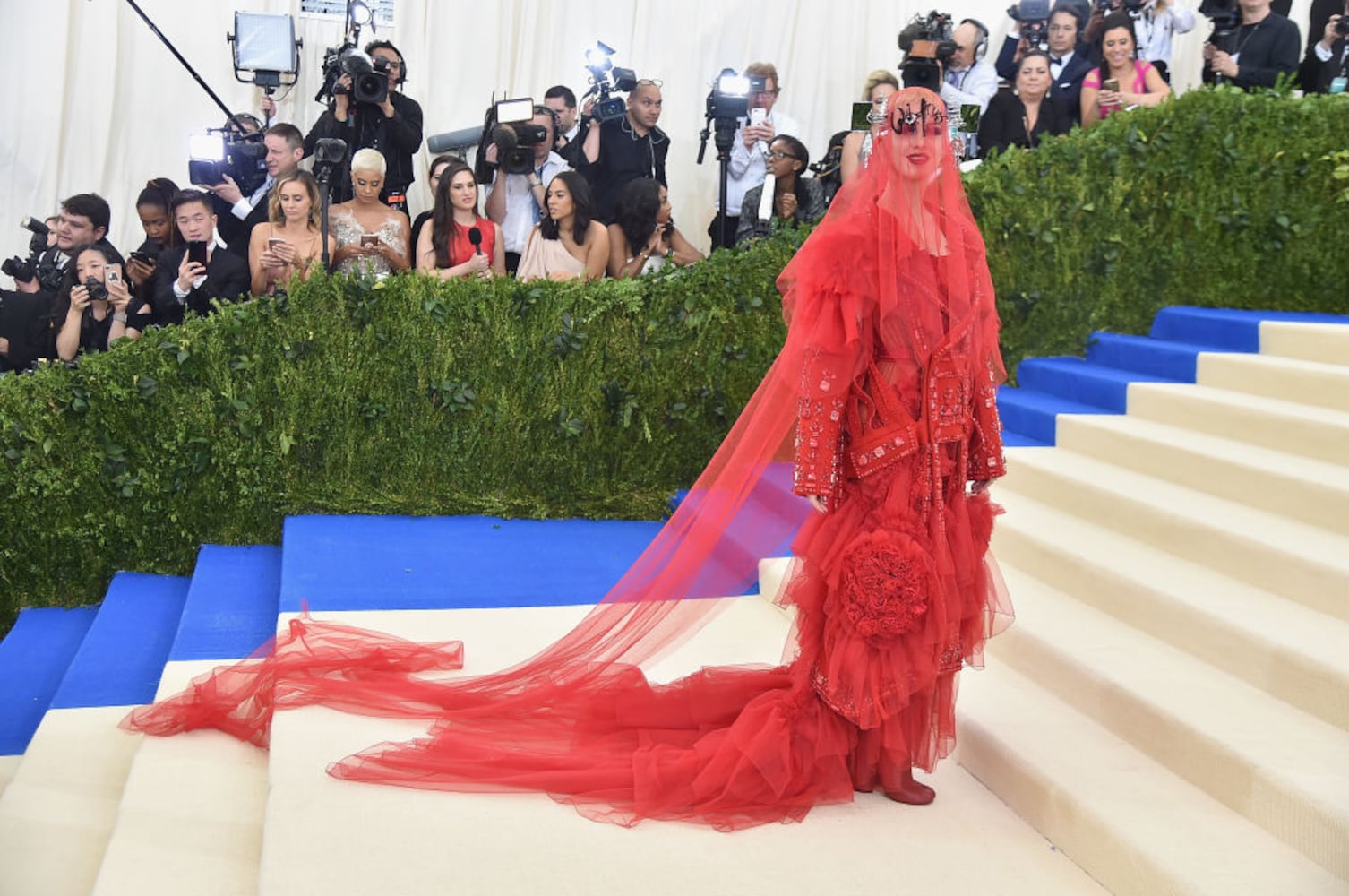 "Rei Kawakubo/Comme des Garcons: Art Of The In-Between" Costume Institute Gala at the MET Gala