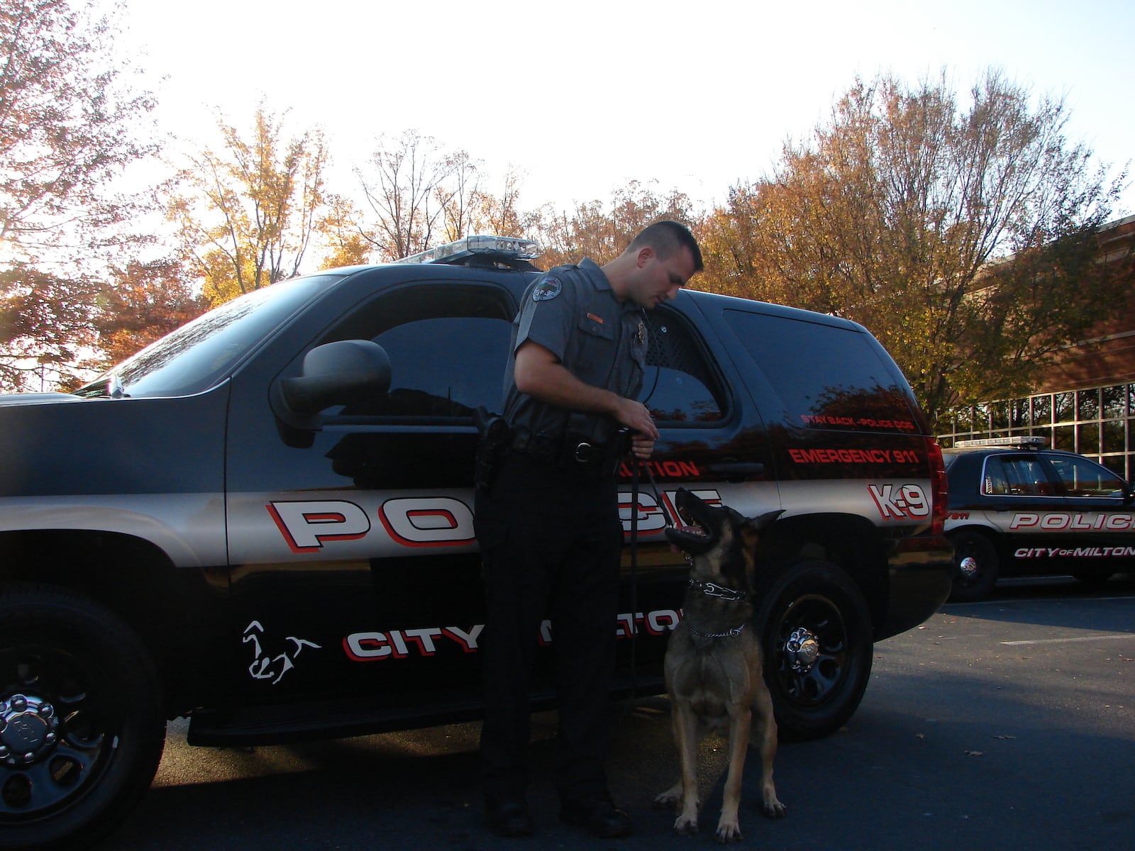 This photo was taken on DaSilva's first day of service in 2007.