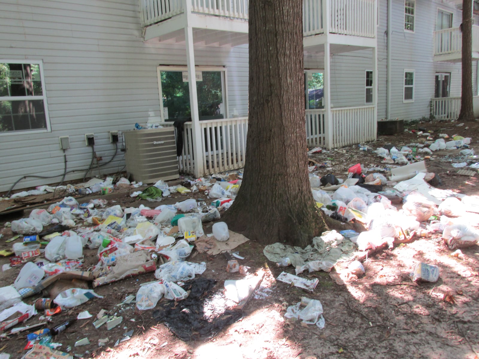 Creekside Forest Apartment Homes shown in early September. JOSHUA SHARPE/JOSHUA.SHARPE@AJC.COM