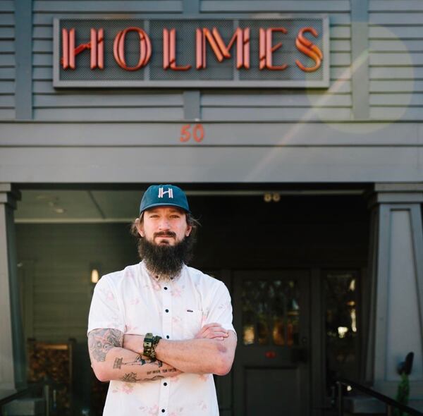 Executive Chef Taylor Neary at Restaurant Holmes in Alpharetta. (Courtesy of Restaurant Holmes)