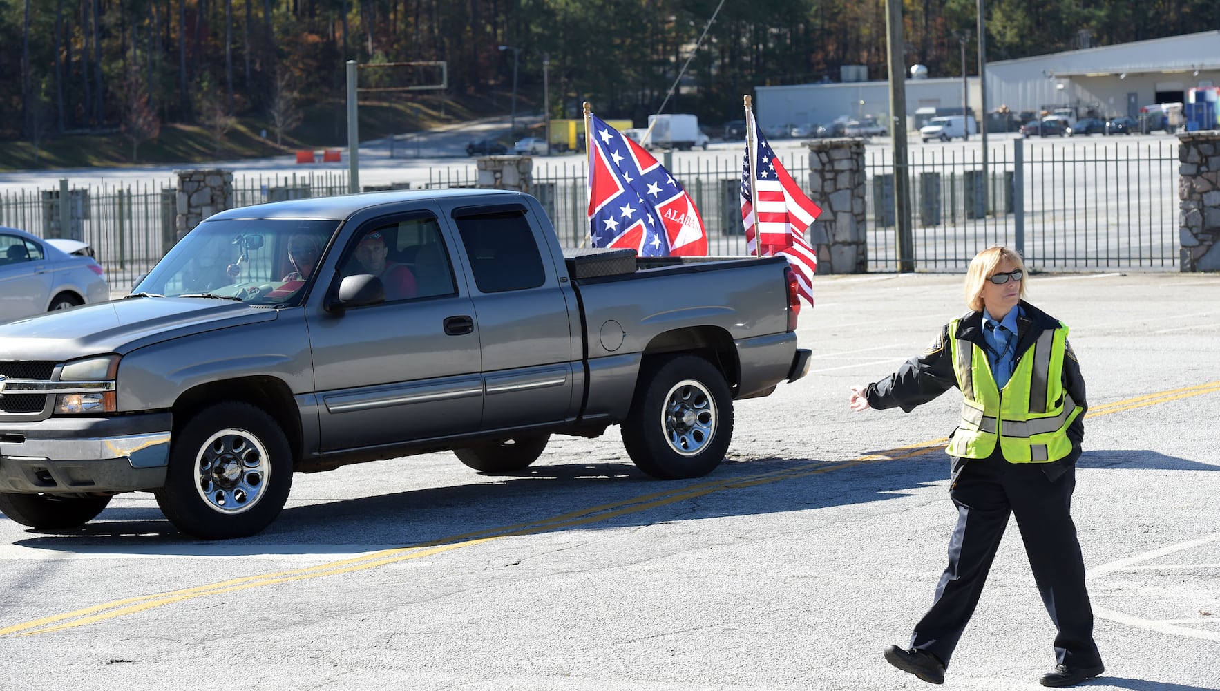 The rally is the third such event this year at Stone Mountain