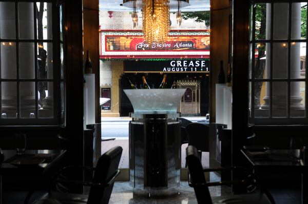 The Livingston Restaurant + Bar located in the lobby of the Georgian Hotel is seen in this 2009 photo.