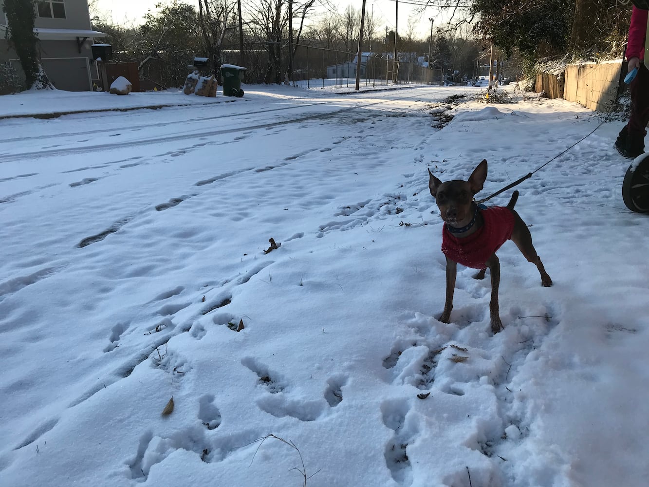 Photos: Frigid cold and snow move in to metro Atlanta