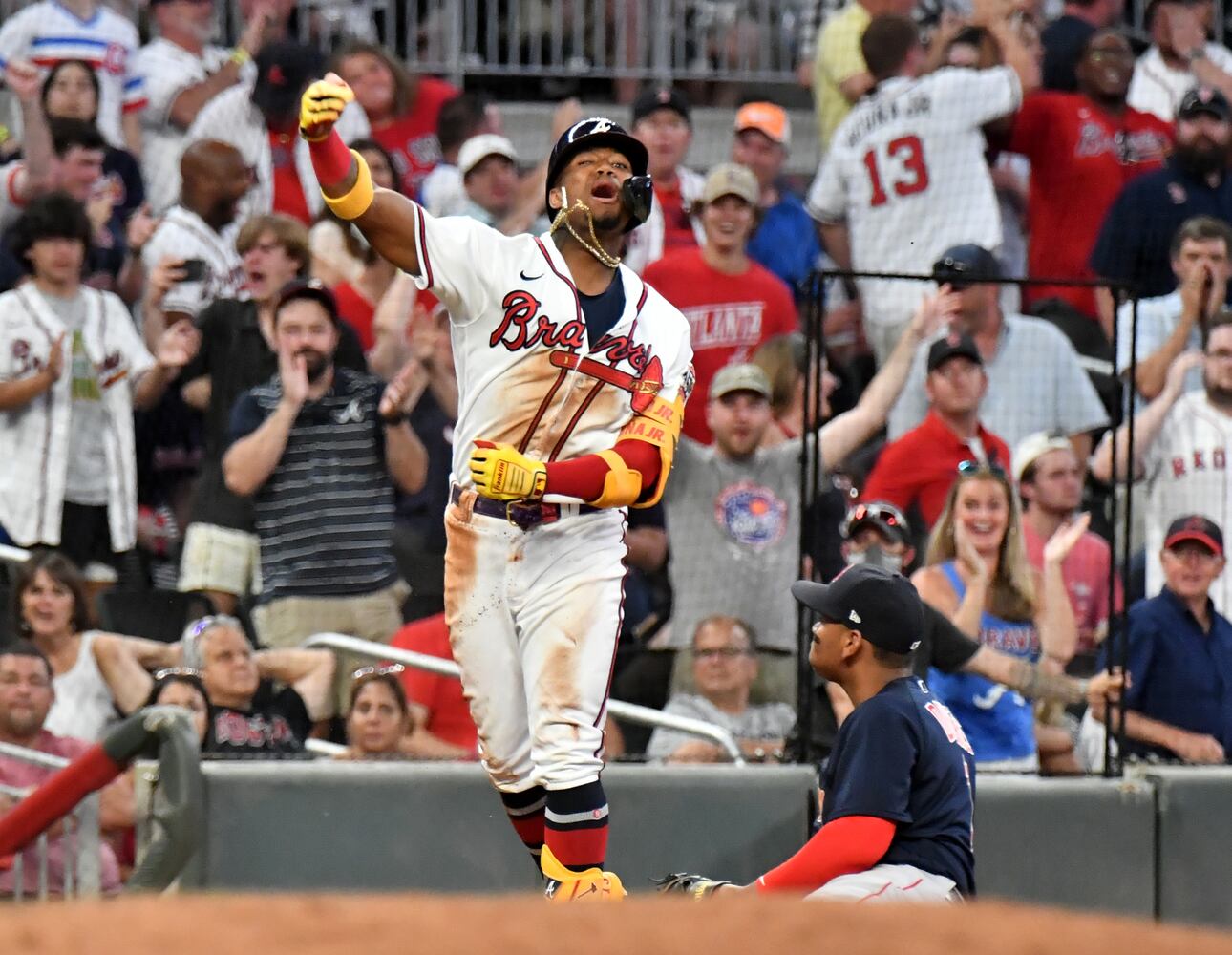 Atlanta Braves vs Boston Red Sox game