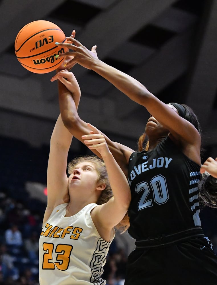 GHSA basketball finals: Lovejoy vs. Sequoyah girls