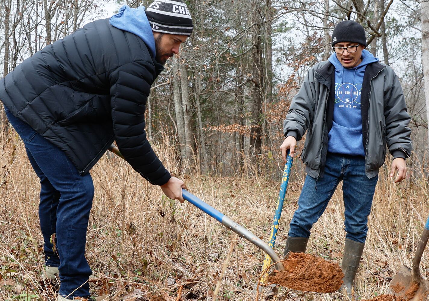 Travis D’Arnaud Plants Trees