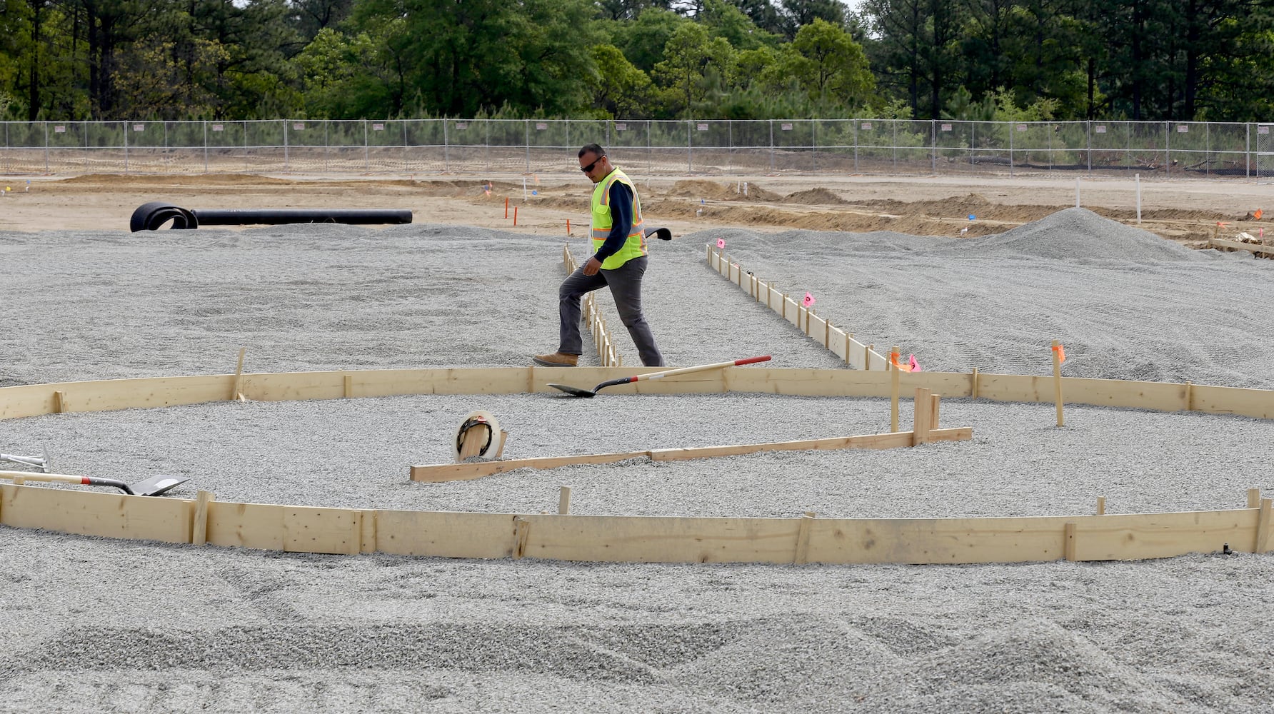 Fort Bragg builds a baseball field