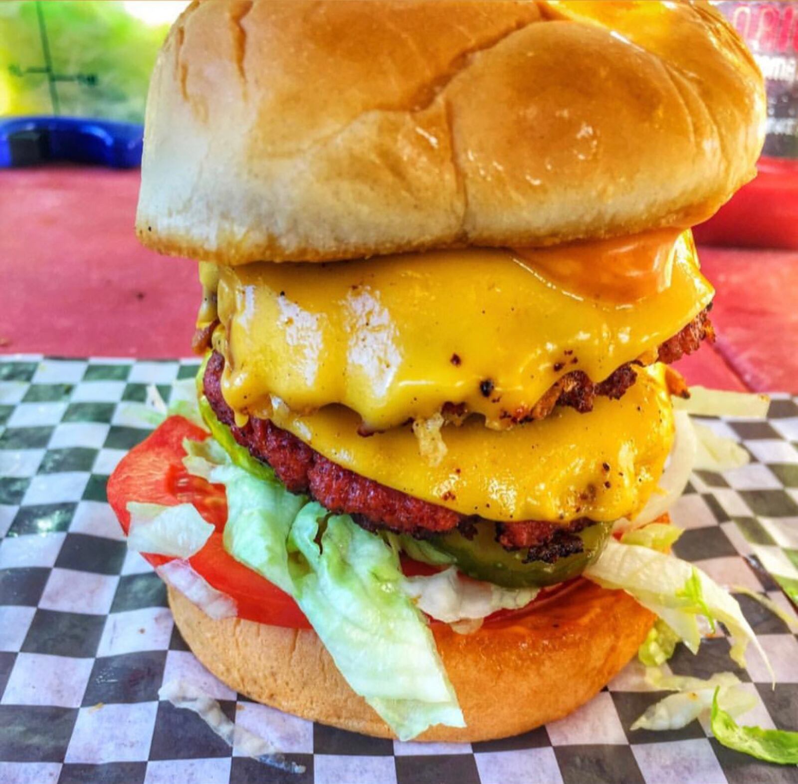 Vegan cookout feature veggie burgers