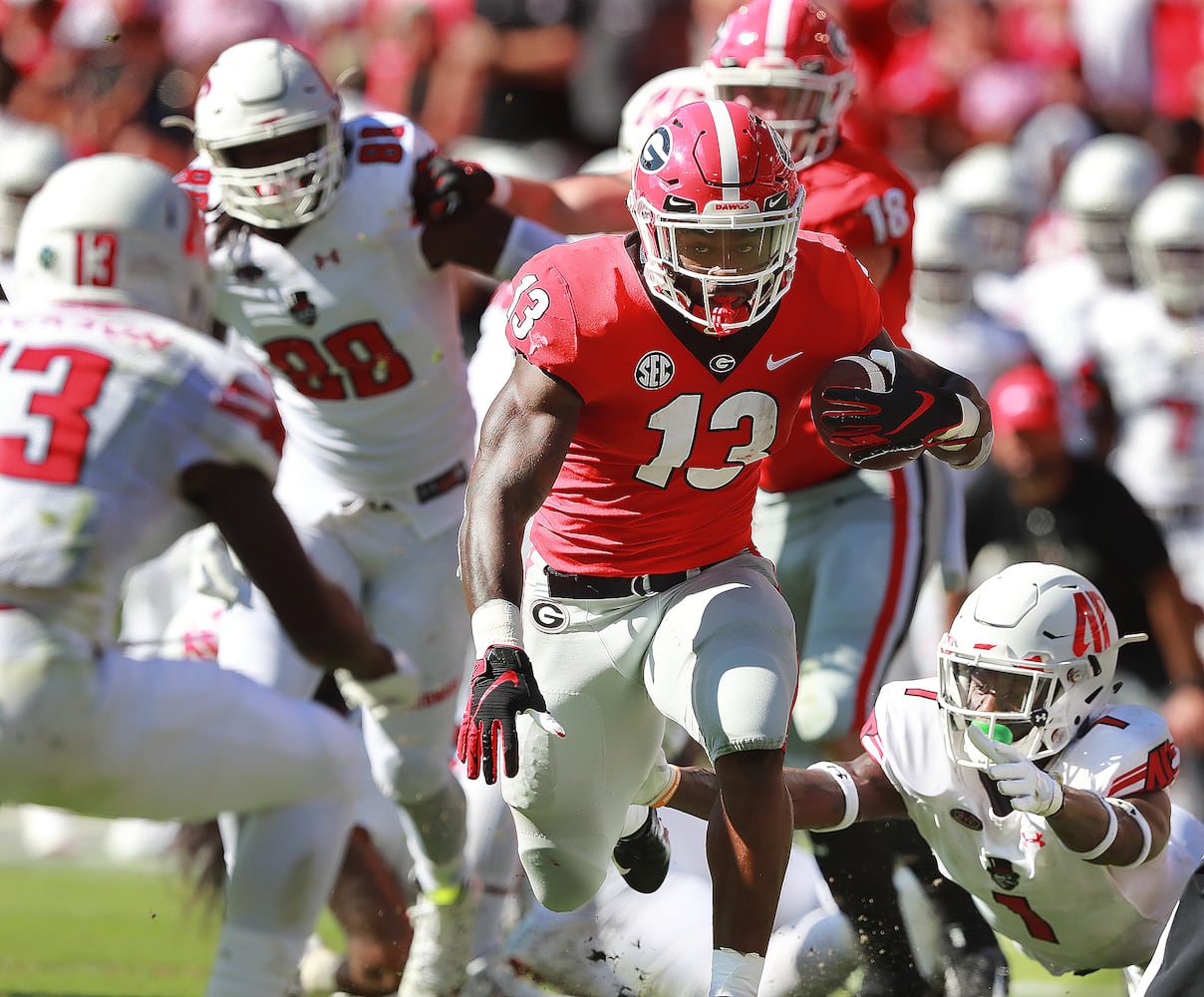 PHOTOS: Bulldogs roll over Austin Peay in Athens