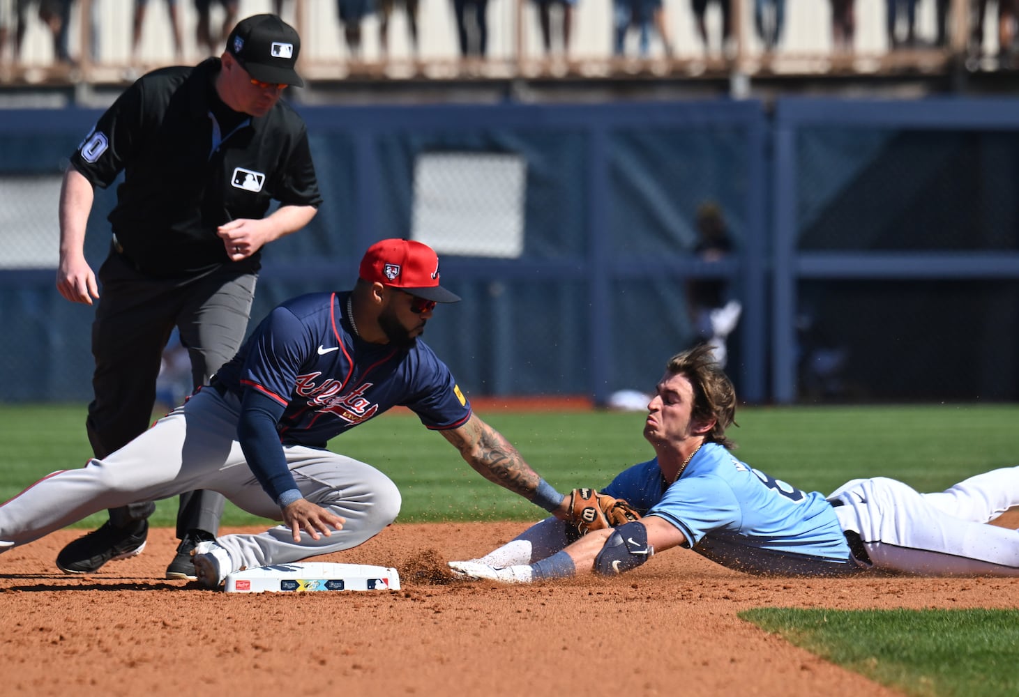 Braves vs Rays Spring Training game 