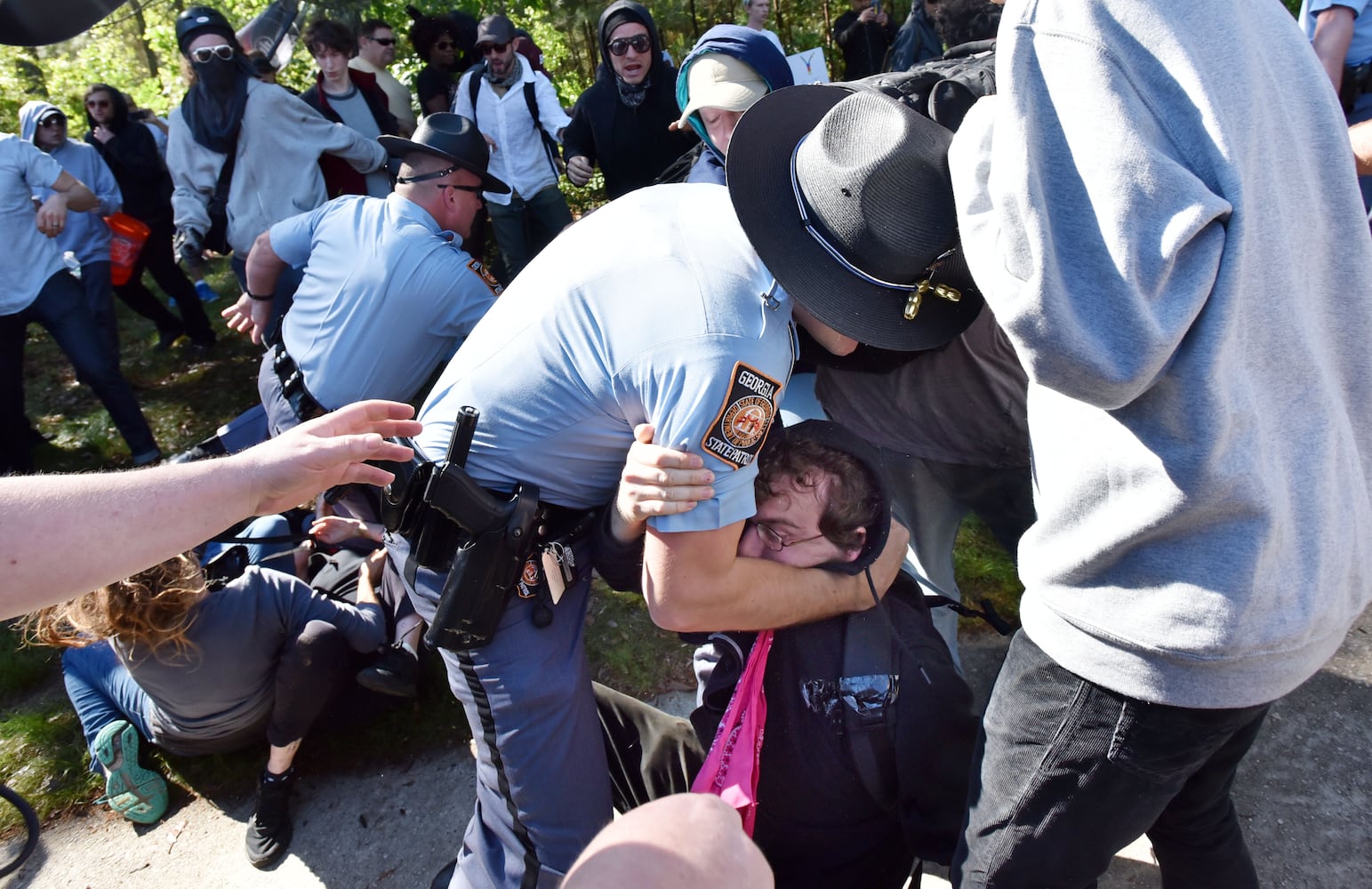 Protests at Stone Mountain