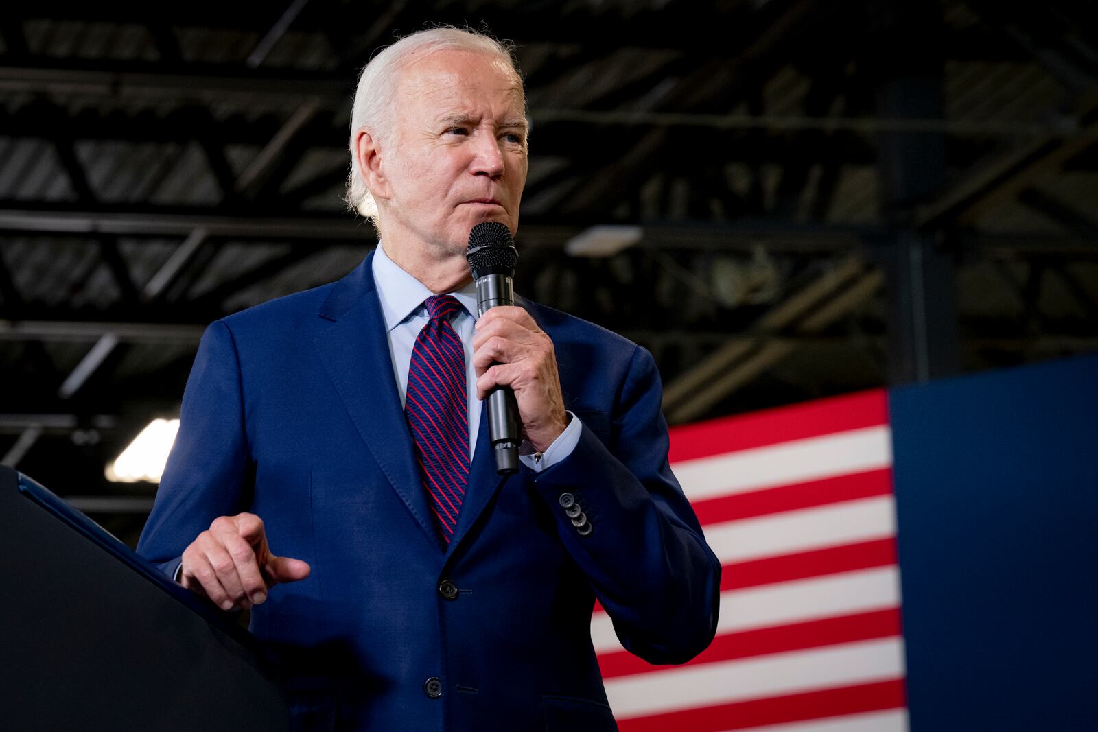 President Joe Biden is spending the weekend at his home in Wilmington, Delaware. (Desiree Rios/The New York Times)
                      