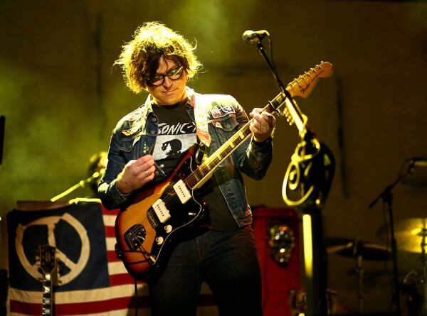 Ryan Adams is one of the headliners for the 2017 Shaky Knees Music Festival, which will be held May 12-14. GETTY IMAGES