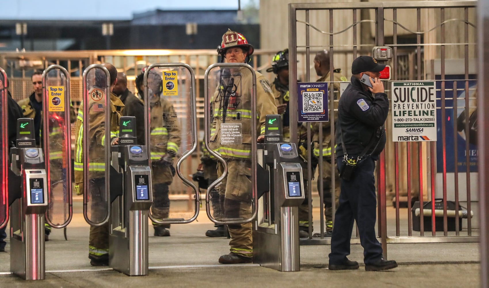 Person struck MARTA