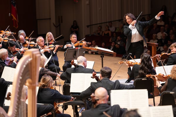 ASO Music Director Nathalie Stutzmann. Courtesy of Rand Lines