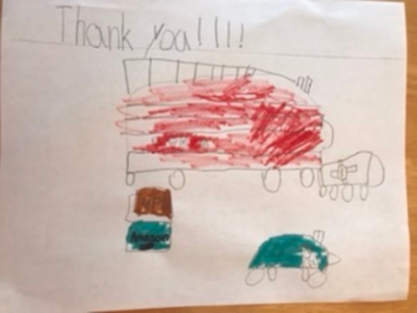 Art from the Heart: Kids thank front-line public safety workers