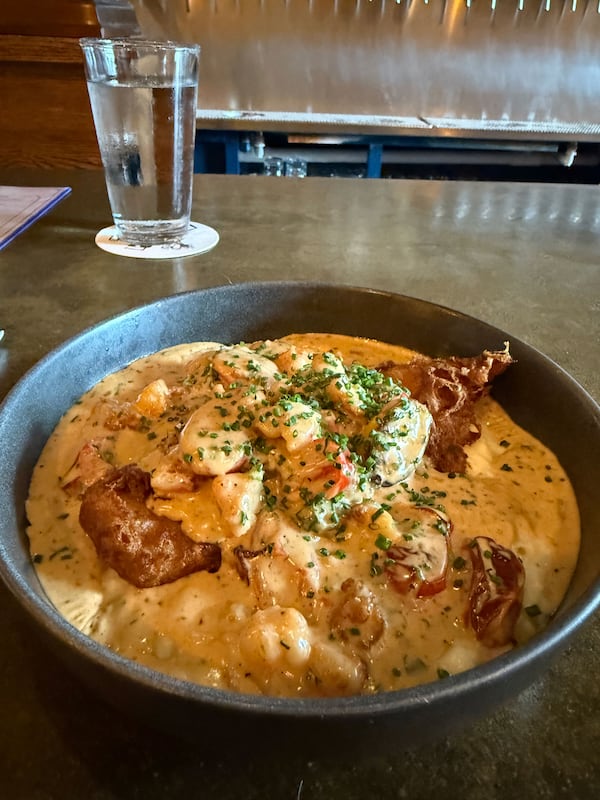 Fish and grits from Porter Beer Bar. / Courtesy of Zach Ezzo