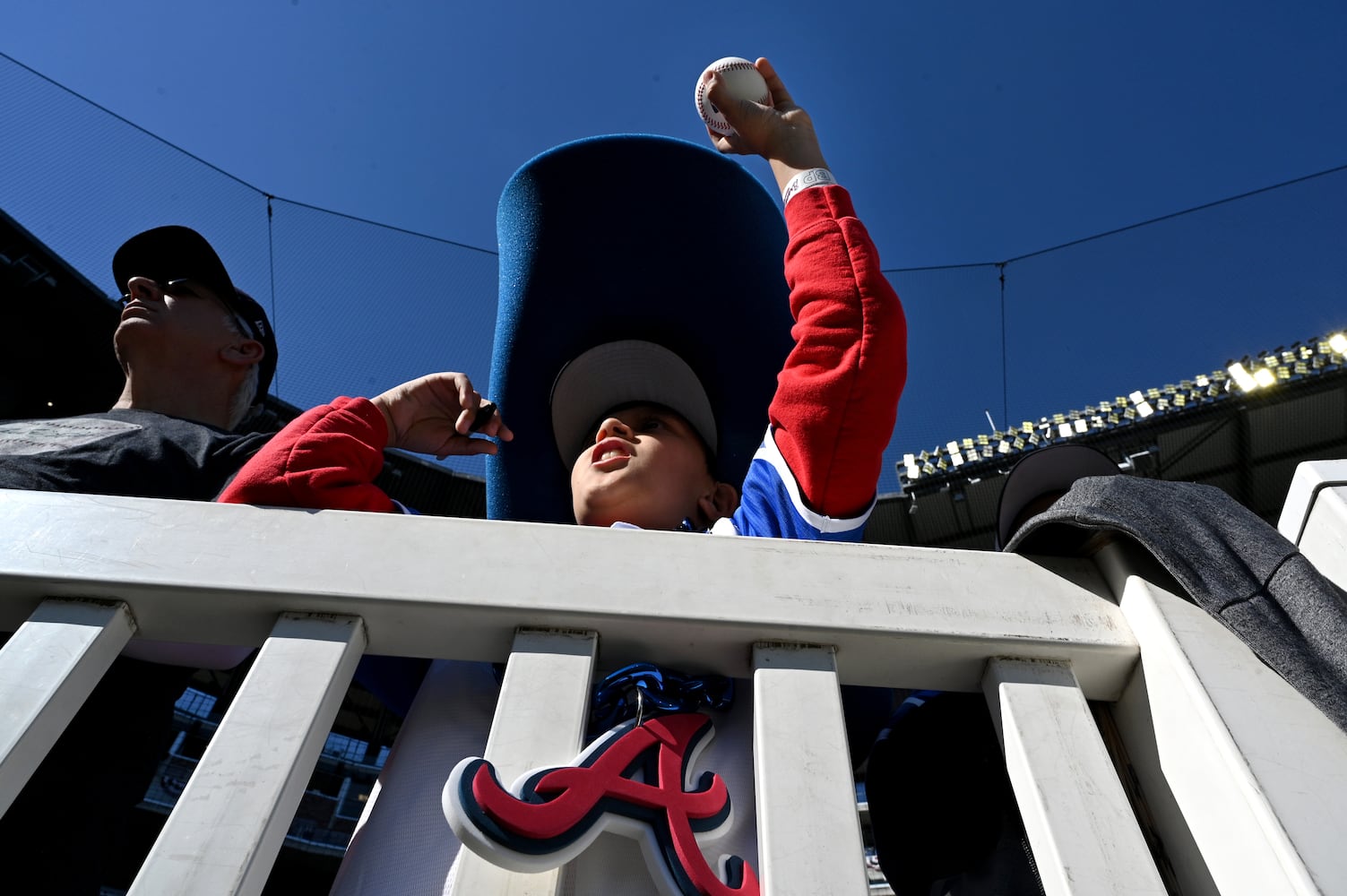 Braves vs. D'Backs home opener