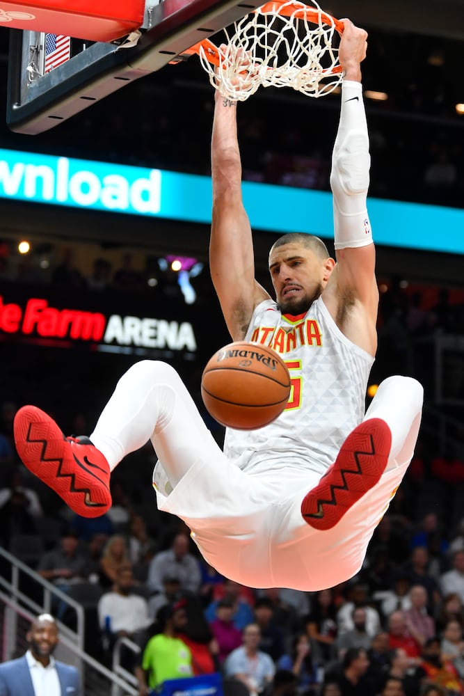 Photos: Hawks host Pelicans in preseason opener