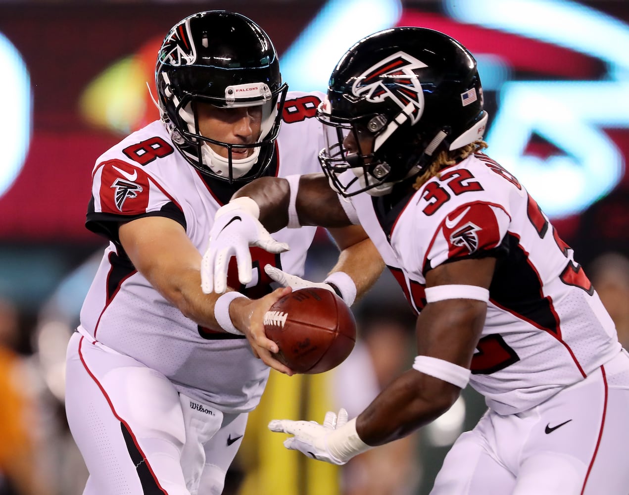 Photos: Falcons face Jets in exhibition opener