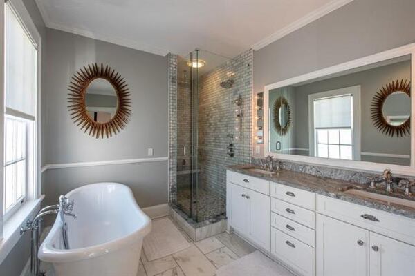 The master bath