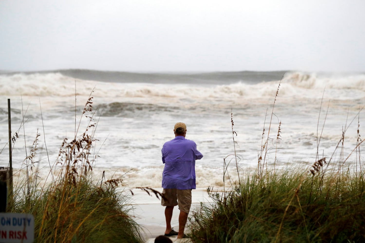 Photos: Florida Panhandle battens down for Hurricane Michael