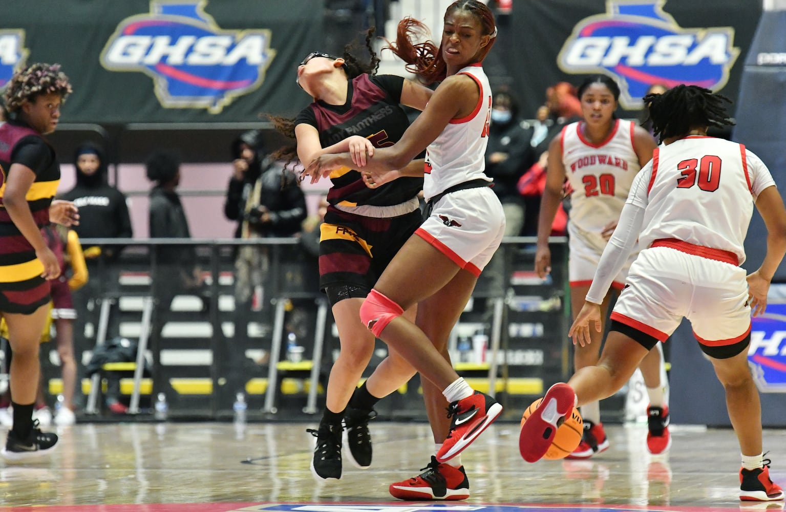 GHSA basketball finals: Forest Park vs. Woodward Academy girls