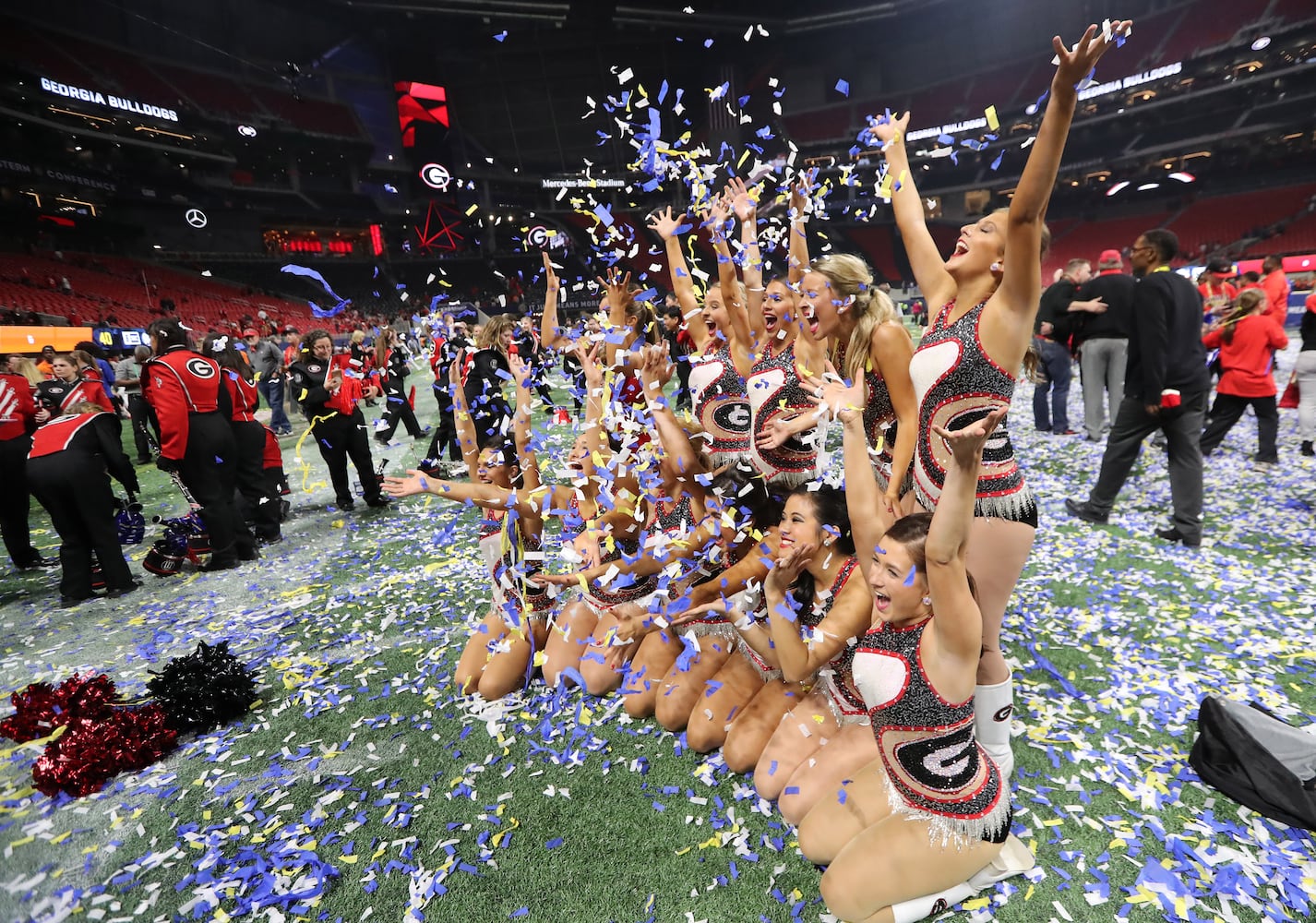 Photos: Bulldogs celebrate SEC title