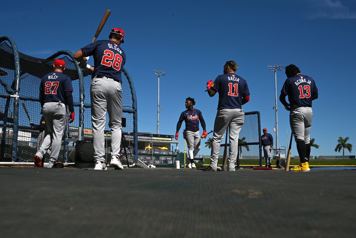 Braves spring training - Day 9