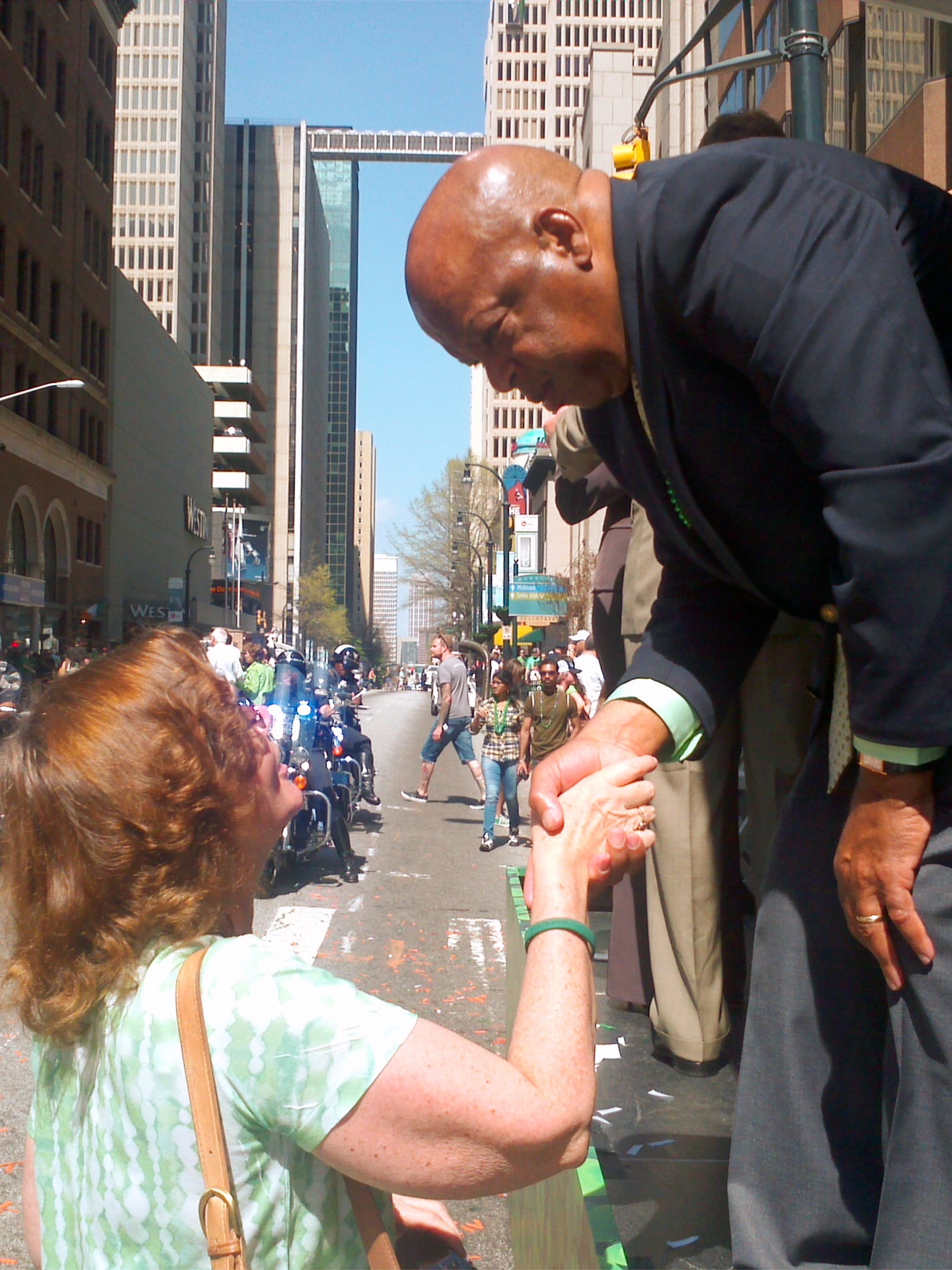 Colleen McNamara and John Lewis