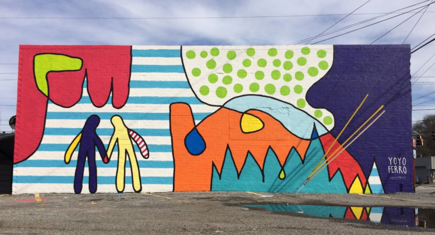 Photos: Mural artists sue the City of Atlanta