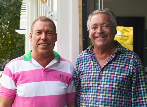 Paul Donahue (left) and Lewis Jefferies (right) will take over ownership of the Colonnade.