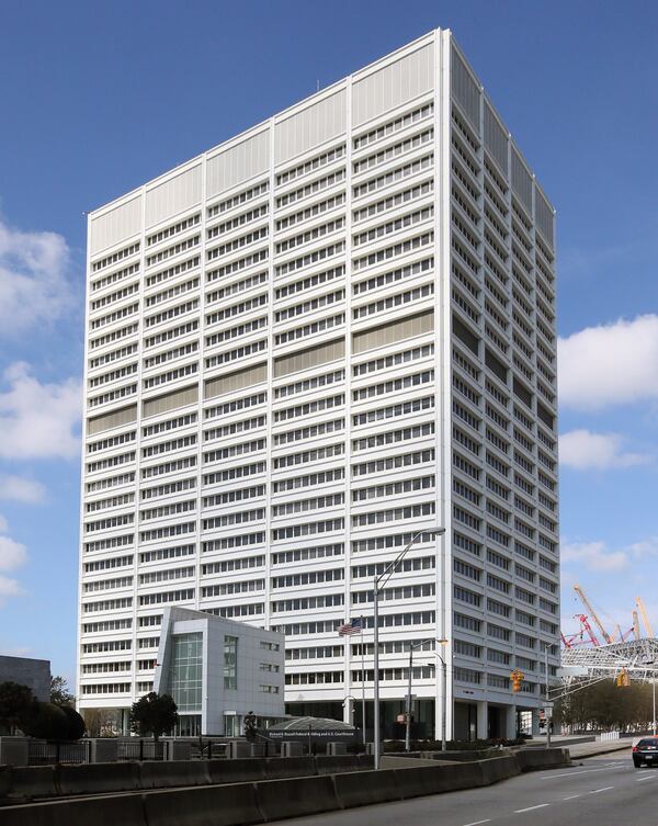 The Richard B. Russell Federal Building in downtown Atlanta is home to a U.S. District Court. BOB ANDRES /BANDRES@AJC.COM