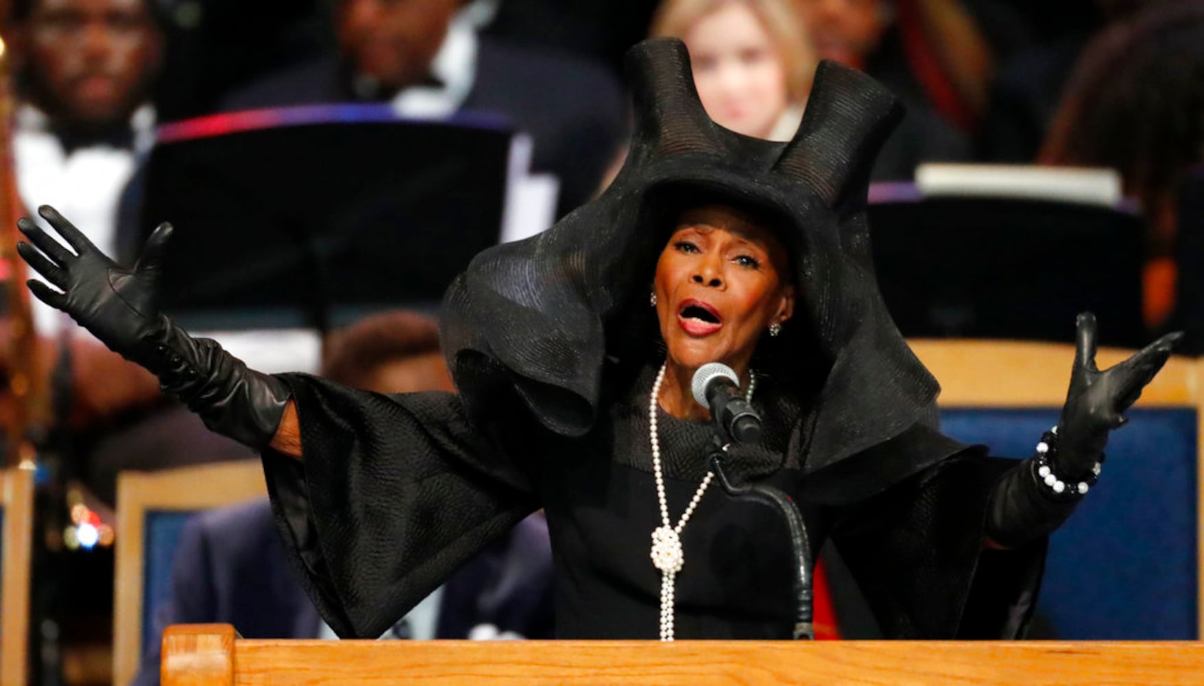 Photos: Aretha Franklin funeral