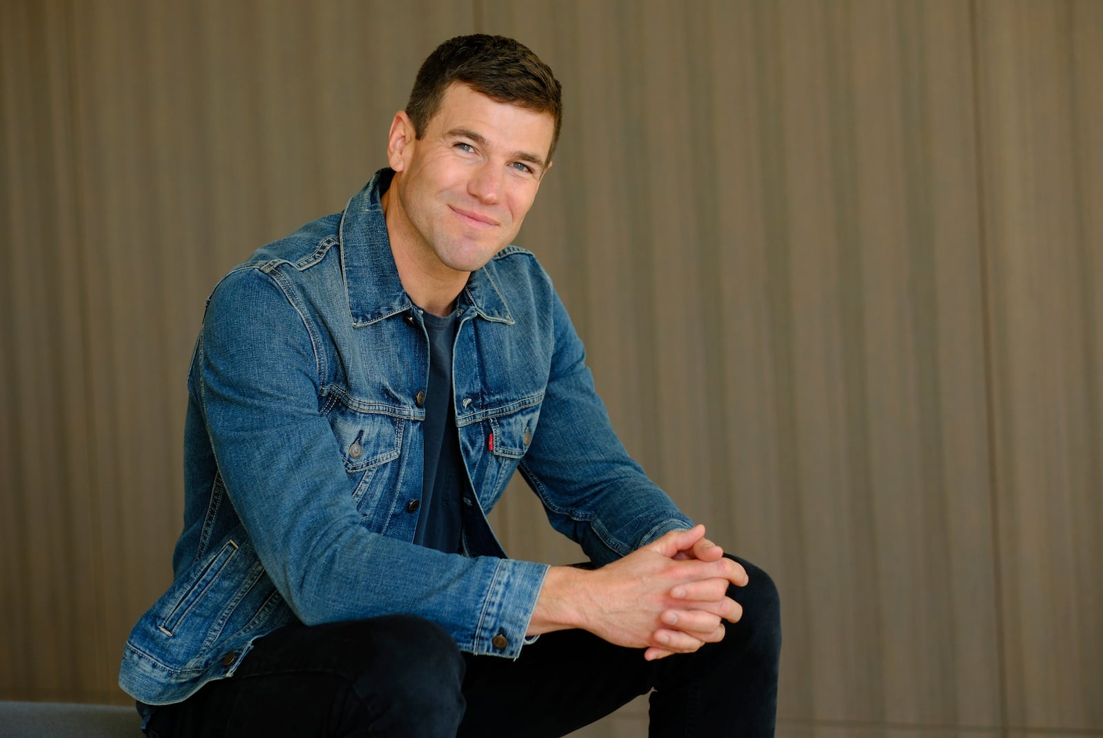 Actor Austin Stowell poses for a portrait in Los Angeles on Oct. 7, 2024. (AP Photo/Chris Pizzello)