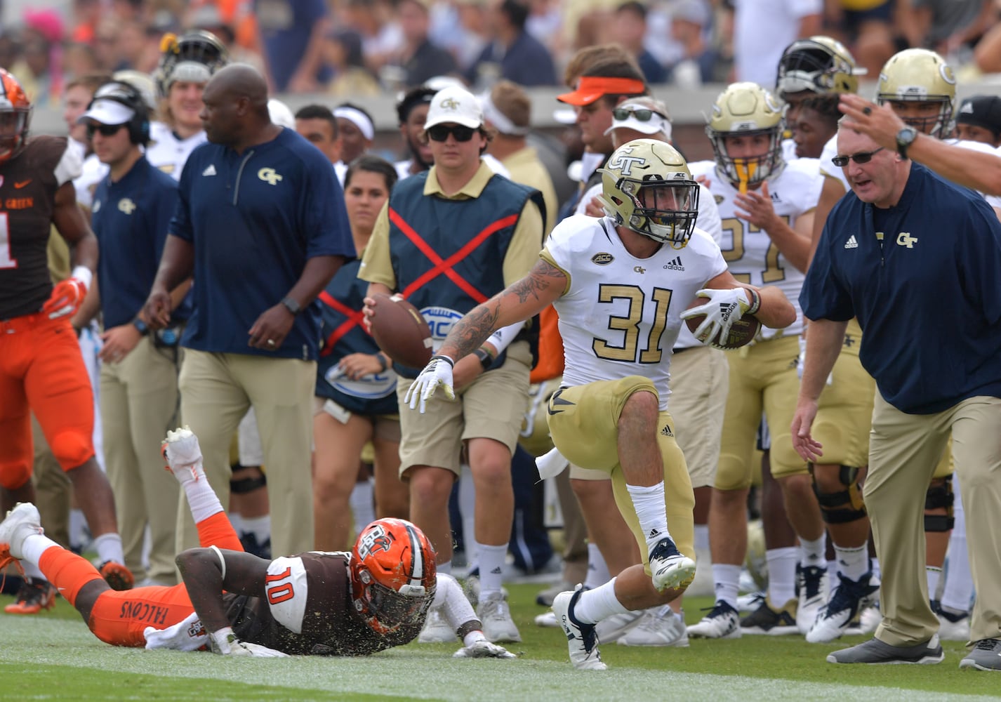 Photos: Georgia Tech piles up points in win over Bowling Green