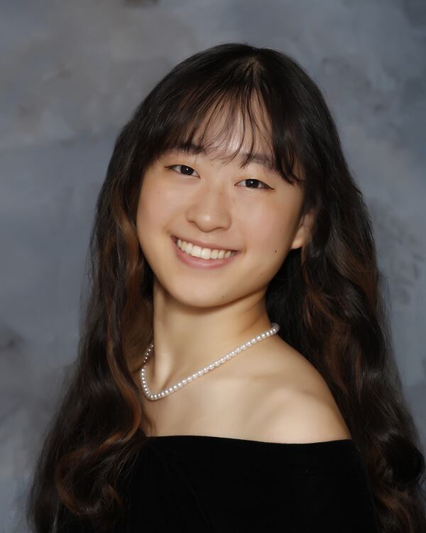 Brookwood High School 2024 valedictorian Emily Song. (Courtesy photo)