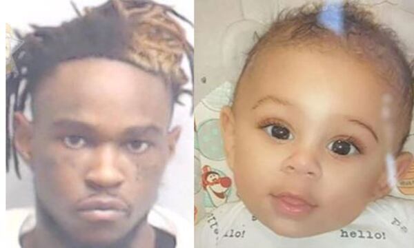 Dequasie Little (left) pleaded guilty to killing 6-month-old Grayson Matthew Fleming-Gray.