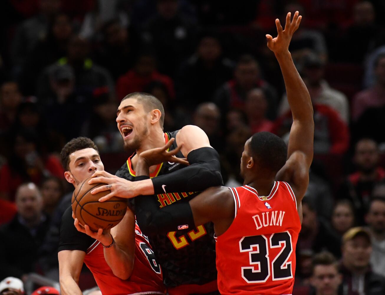 Photos: Hawks battle the Bulls