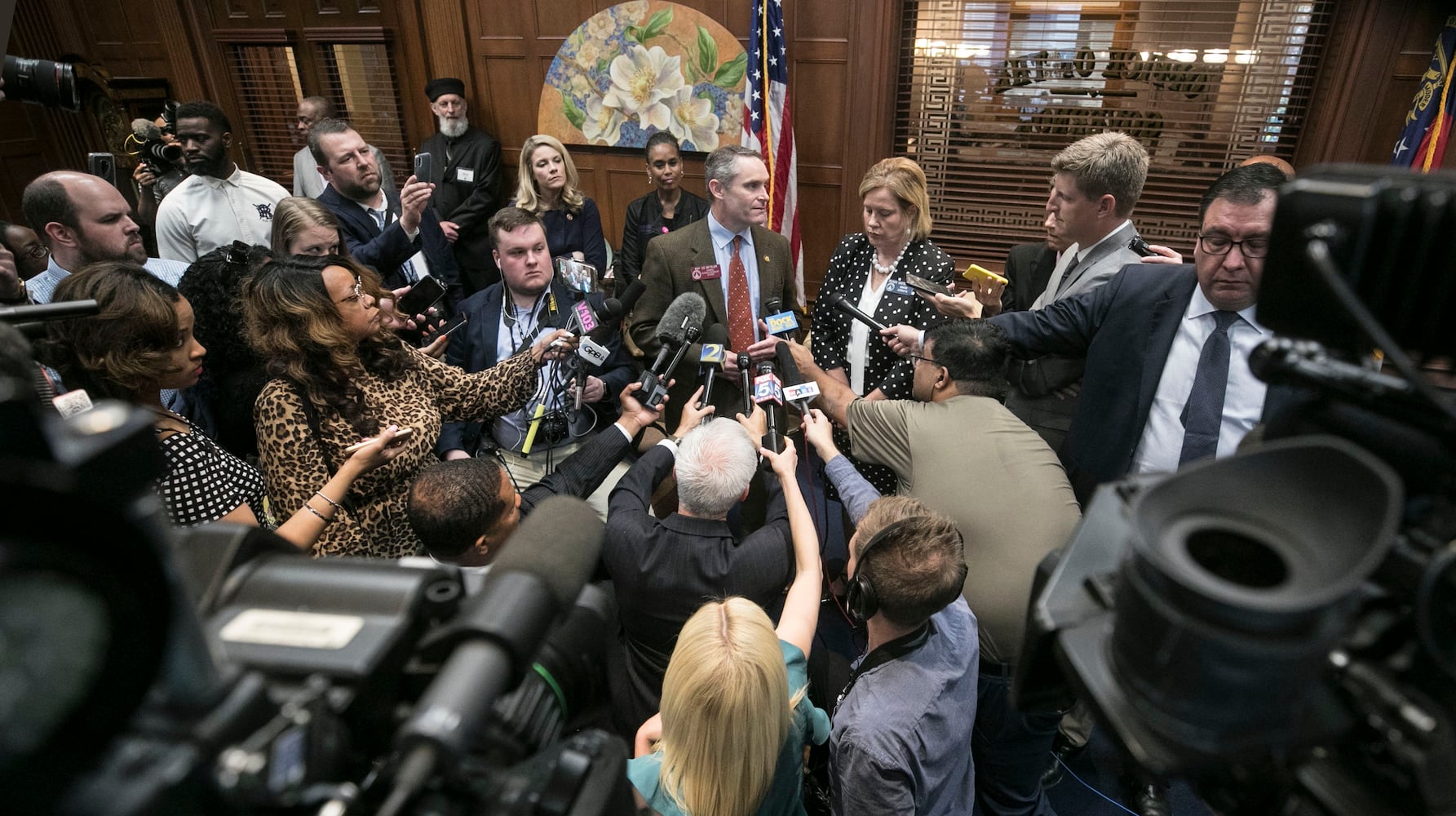 Photos: Gov. Kemp signs anti-abortion ‘heartbeat’ bill