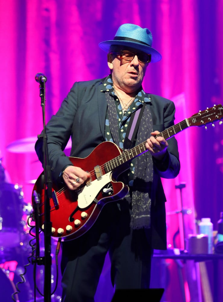 Elvis Costello & the Imposters, featuring Charlie Sexton on guitar, rocked the sold out Coca Cola Roxy Theatre on Tuesday, January 30, 2024.
Robb Cohen for the Atlanta Journal-Constitution