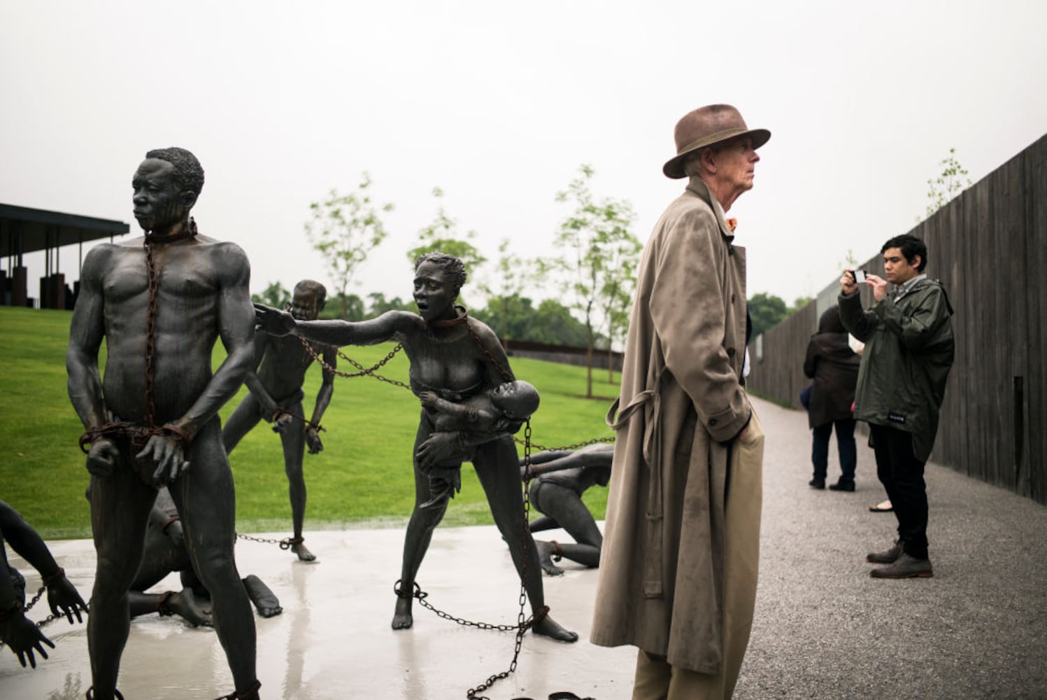 Photos: National Memorial for Peace and Justice for lynching victims opens in Alabama