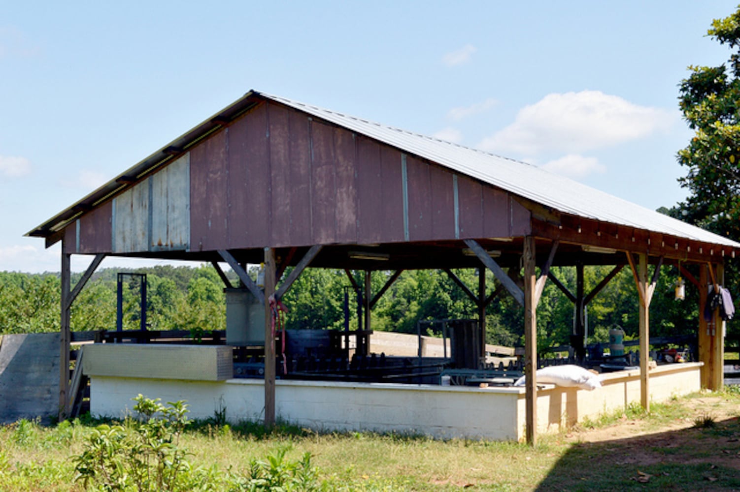 Taking a tour of Many Fold Farm