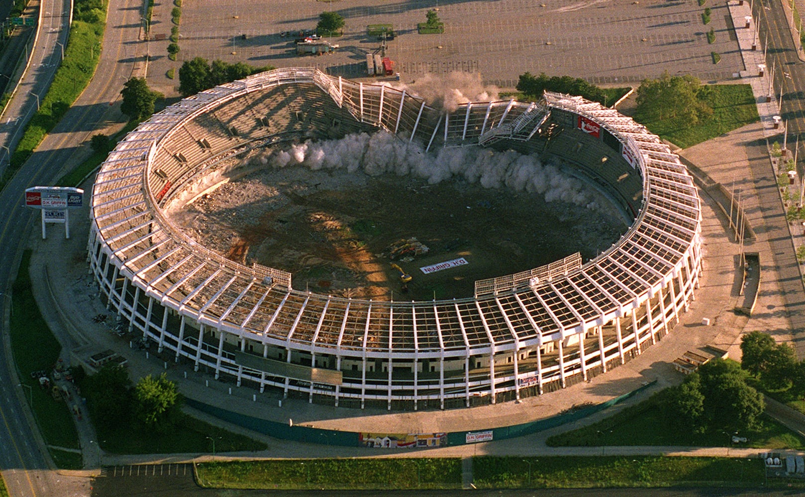 Stadium implosions