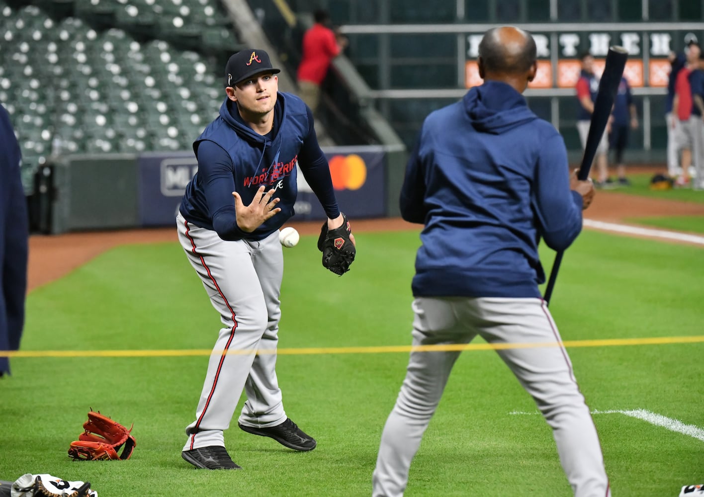 Braves World Series workout