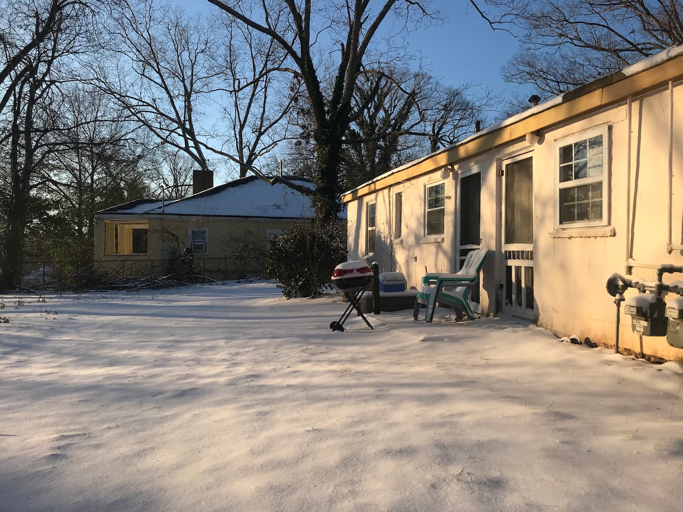 Photos: Frigid cold and snow move in to metro Atlanta