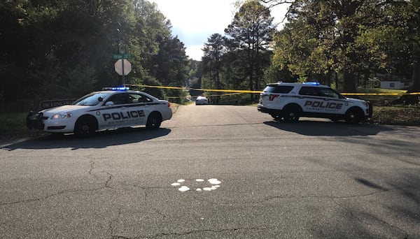 A man was found shot to death at the intersection of Goodwood Boulevard and Pirkle Road in unincorporated Norcross.